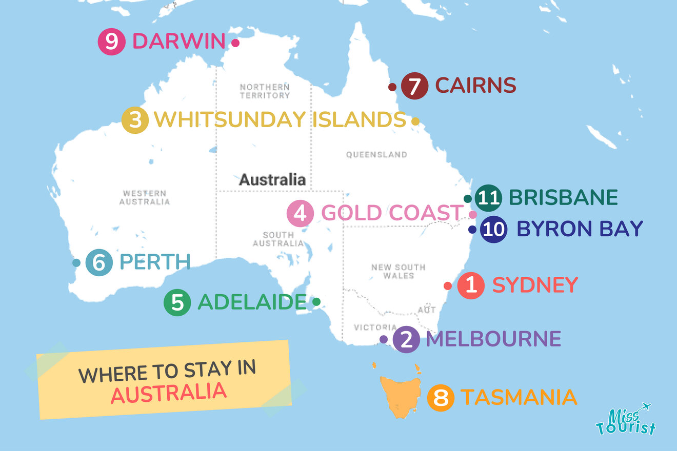 Where to Stay in Australia ️ 11 Unique Cities & Islands!